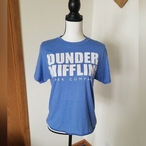 Dunder Mifflin Blue Graphic Tee